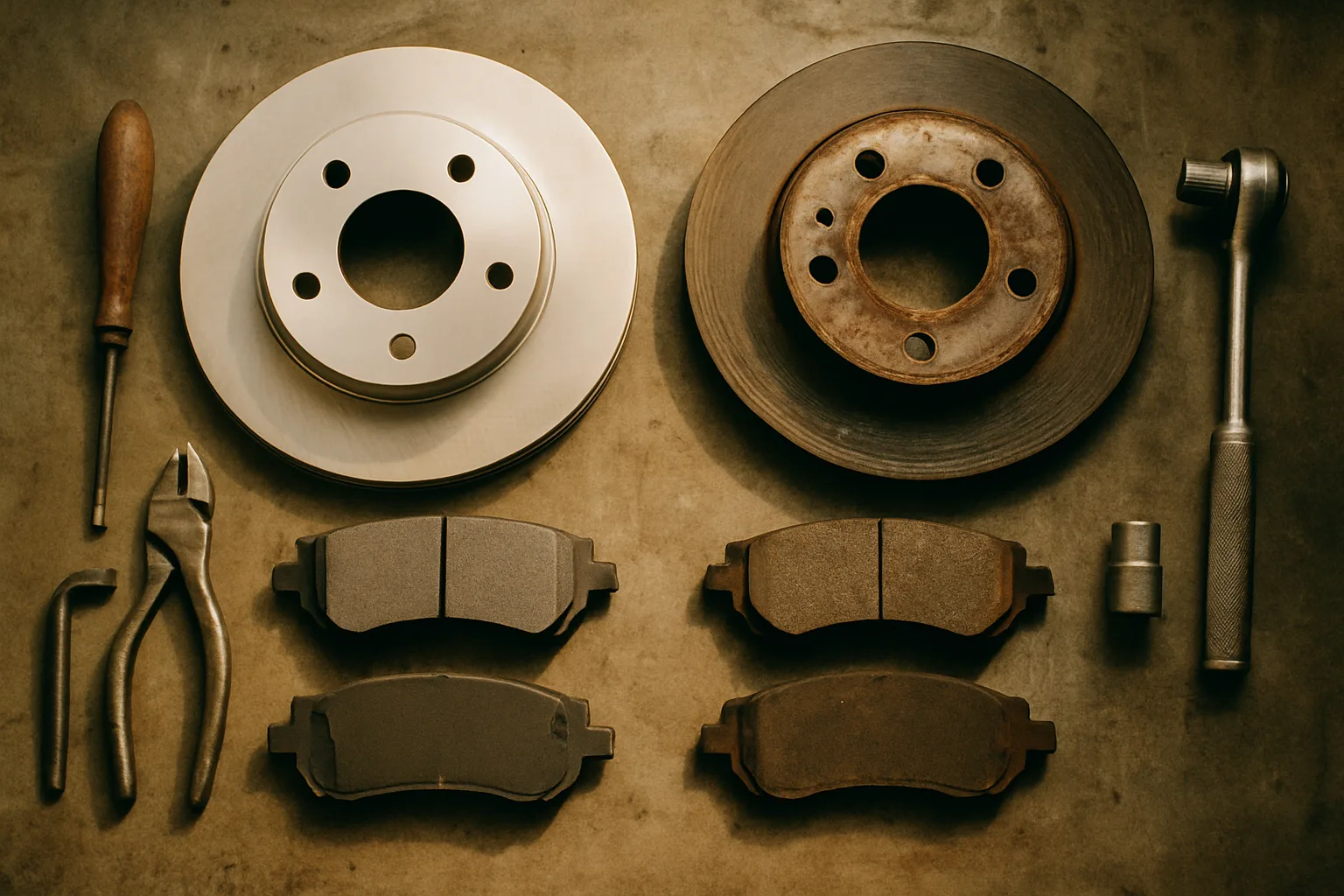 Brake service parts and components